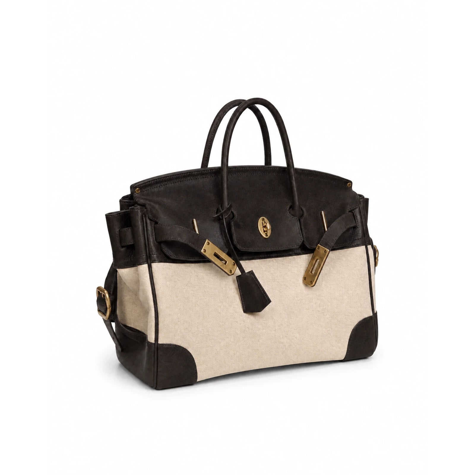 Velantra Weekender in Espresso, three-quarter view