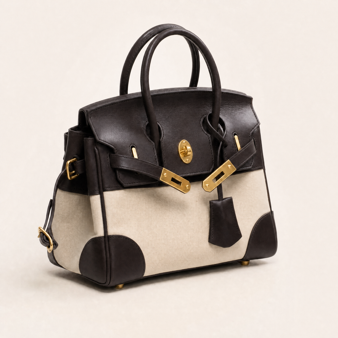Velantra Delphine in Dark Chocolate, three-quarter view