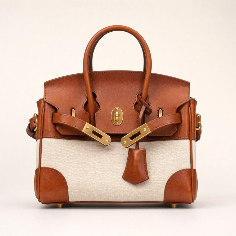 The Delphine Top Handle Bag