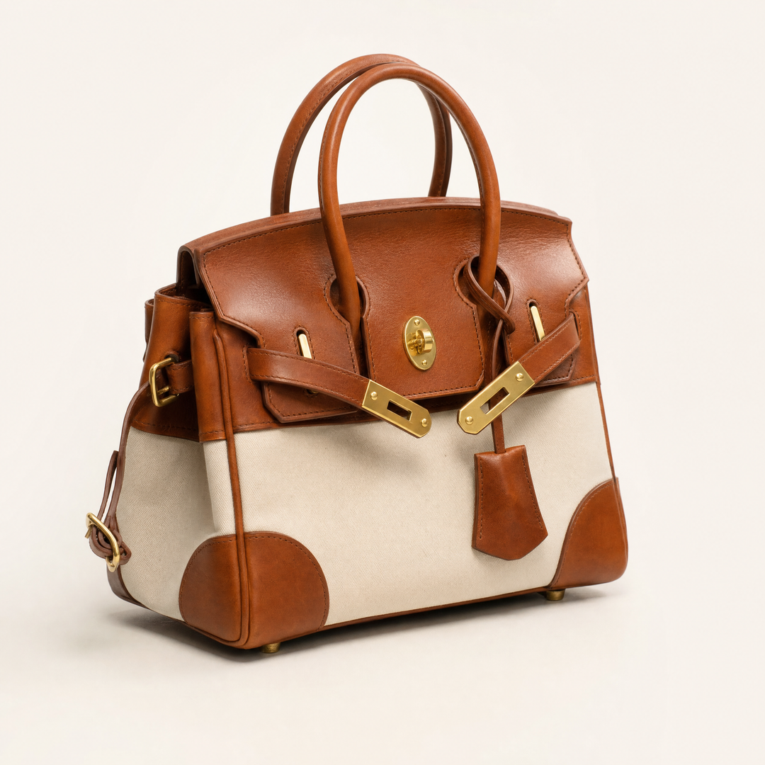 Velantra Delphine in Light Chocolate, three-quarter view