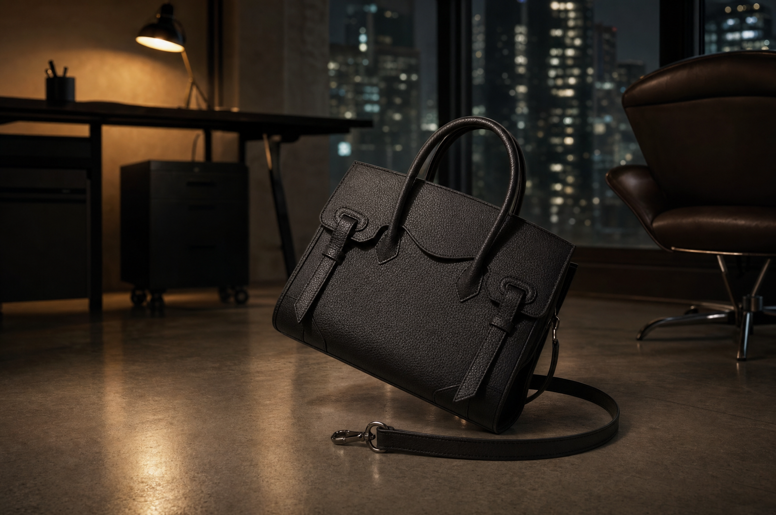 Five organizational pockets inside