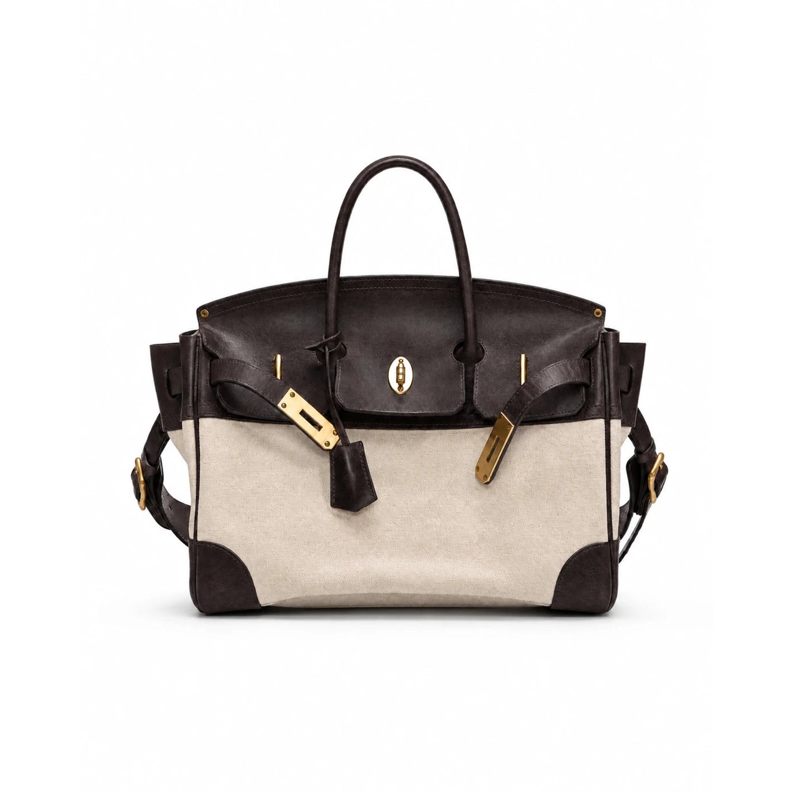 Velantra Weekender in Espresso, front view