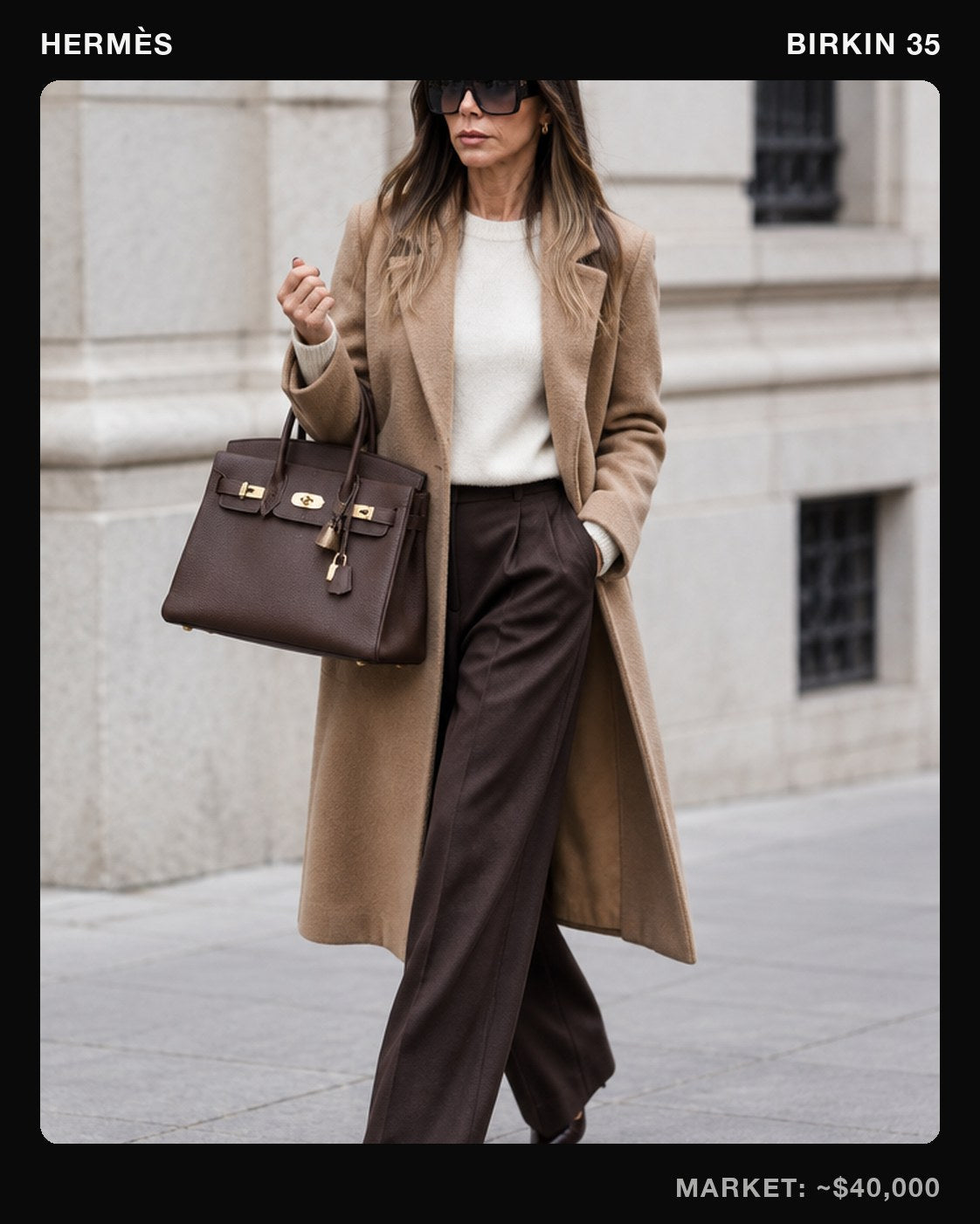#2 The Hermès Birkin 35, Chocolate Togo